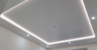 Светодиодные натяжные потолки Усинск, цена от 1560 руб.